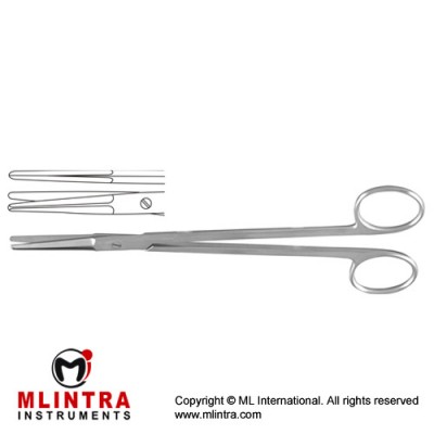 Dissecting Scissor Straight Stainless Steel, 14.5 cm - 5 3/4"